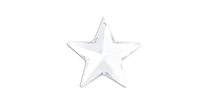 PRESTIGE 6714 20mm Star Pendant Crystal