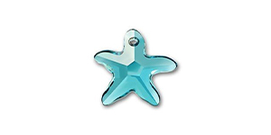 PRESTIGE 6721 16mm Starfish Pendant Indicolite