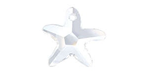 PRESTIGE 6721 28mm Starfish Pendant Crystal