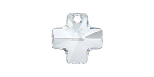 PRESTIGE 6866 20mm Cross Pendant Crystal