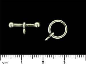 Old World Toggle : Antique Silver