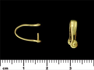 Classic Pinch Bail 13/3mm : Brass