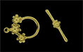 Multi Daisy Toggle : Gold