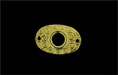 Oval Link w/ Swirls 18/12mm : Gold