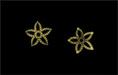 Star Bead Cap 9/3mm : Antique Brass