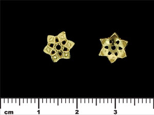 Pointed Star Cap 10mm : Brass