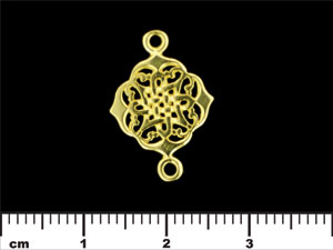 Celtic Knot Link 22/14mm : Brass