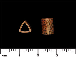 Triangle Tube 9/7mm : Antique Copper