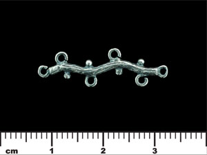 Branch Connector 29/8mm : Antique Silver