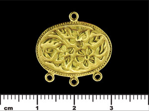 Apple Blossom Connector 23mm : Gold