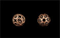 Filigreed Ball 9mm : Antique Copper