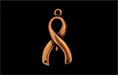 Awareness Ribbon 21/9mm : Antique Copper