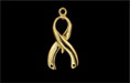 Awareness Ribbon 21/9mm : Brass