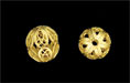 Filigreed Ball 12mm : Brass