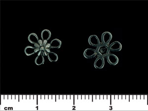 Flower Connector 10mm : Gun Metal