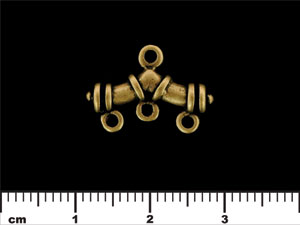 Corded Multi-Strand Link : Antique Brass