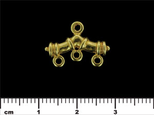 Corded Multi-Strand Link : Gold