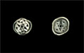 Knotwork Bead Cap 10mm : Antique Silver