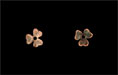 Clover Bead Cap 8mm : Antique Copper