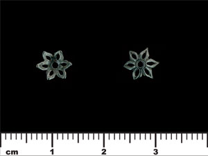 Star Flower Cap 8mm : Gun Metal