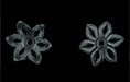 Star Flower Cap 12mm : Gun Metal