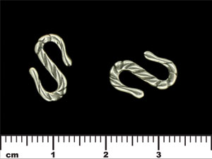 Rope Hook 5mm : Antique Silver