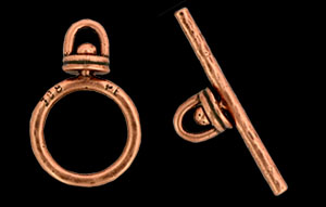 Round Revolving Toggle Set : Antique Copper