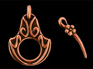 Gothic Toggle Set : Antique Copper