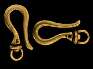 Revolving Hook 23/10mm : Antique Brass
