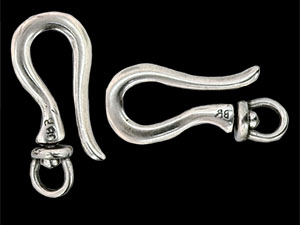 Revolving Hook 23/10mm : Antique Silver