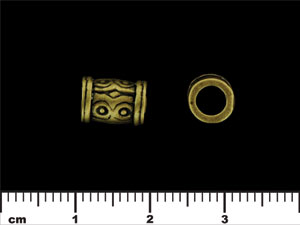 Spacer Tube 7/10mm : Antique Brass