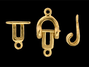 Horseshoe Clasp Set : Gold