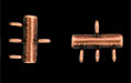 Strand Connector 10/12mm : Antique Copper