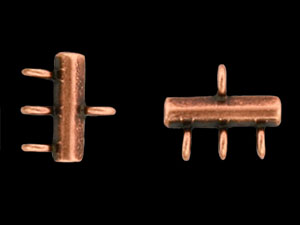 Strand Connector 10/12mm : Antique Copper
