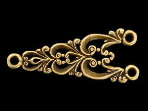 Art Nouveau 2:1 Link 26/11mm : Antique Brass