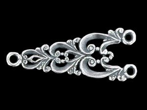 Art Nouveau 2: Link 26/11mm : Antique Silver