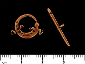 Lizard Toggle : Antique Copper