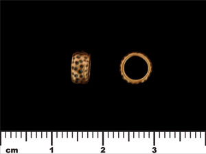 Dimpled Donut Spacer 7/4mm : Antique Copper