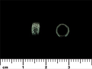 Dimpled Donut Spacer 7/4mm : Gun Metal