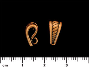 Billowing Bail 12/7mm : Antique Copper