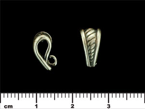 Billowing Bail 12/7mm : Antique Silver