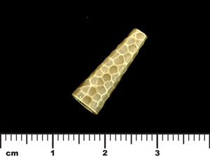 Hammered Cone 18/6mm : Antique Brass