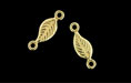 Leaf Link 15/5mm: Gold