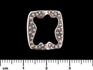 Whimsy Bead Frame 17/16mm : Antique Silver