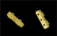 Three Hole Spacer Bar 16/5mm : Gold