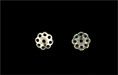 Bead Cap 7/2mm : Antique Silver