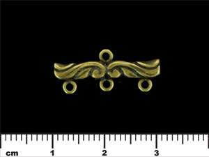 Angelic Strand Connector 23/9mm : Antique Brass