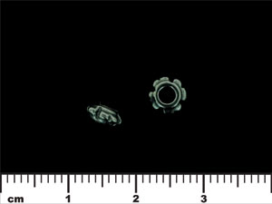 Notched Spacer 6/3mm : Gun Metal