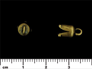 Tulip Crimp 12/6mm : Antique Brass
