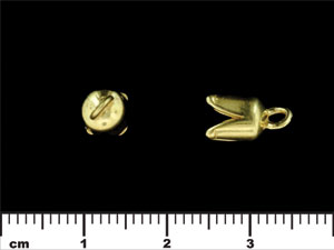Tulip Crimp 12/6mm : Gold